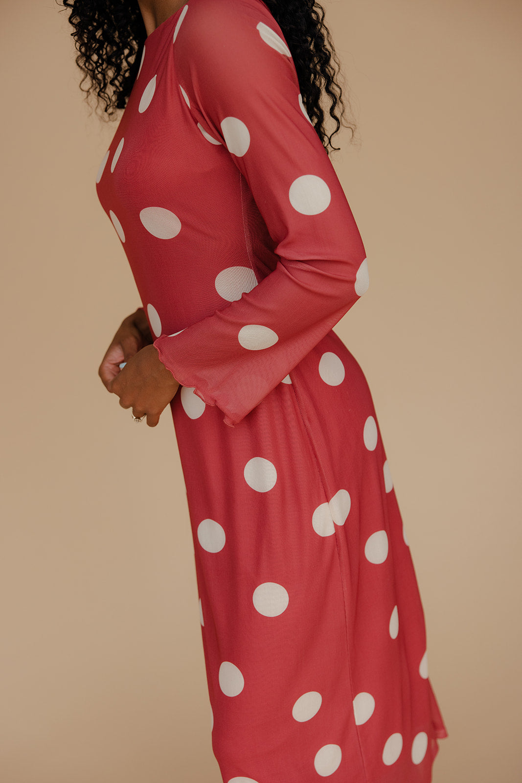Ruby Dot Dress