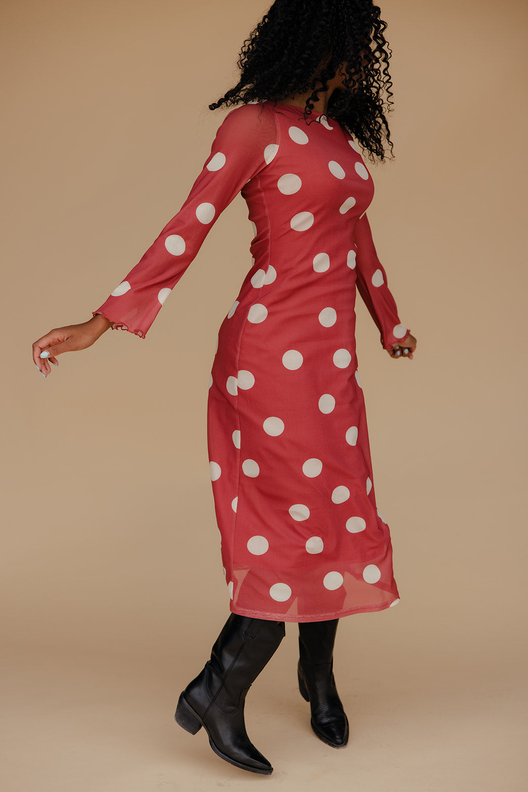 Ruby Dot Dress
