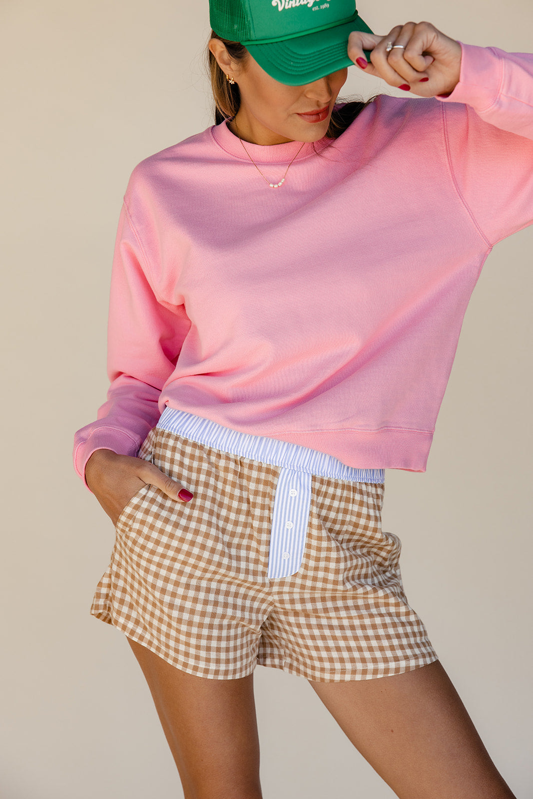 Brittan Gingham Boxers