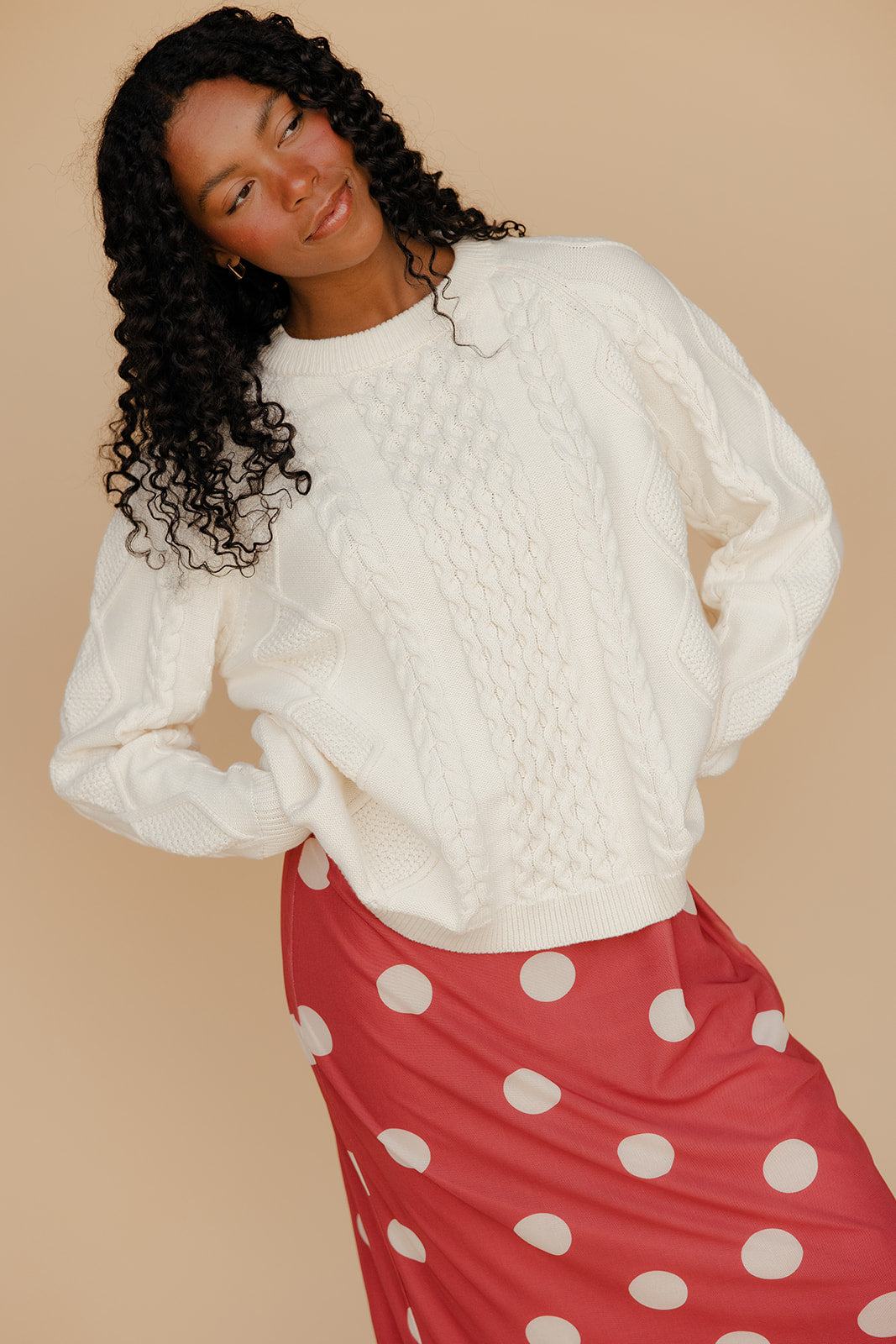Briar Cable Knit Sweater