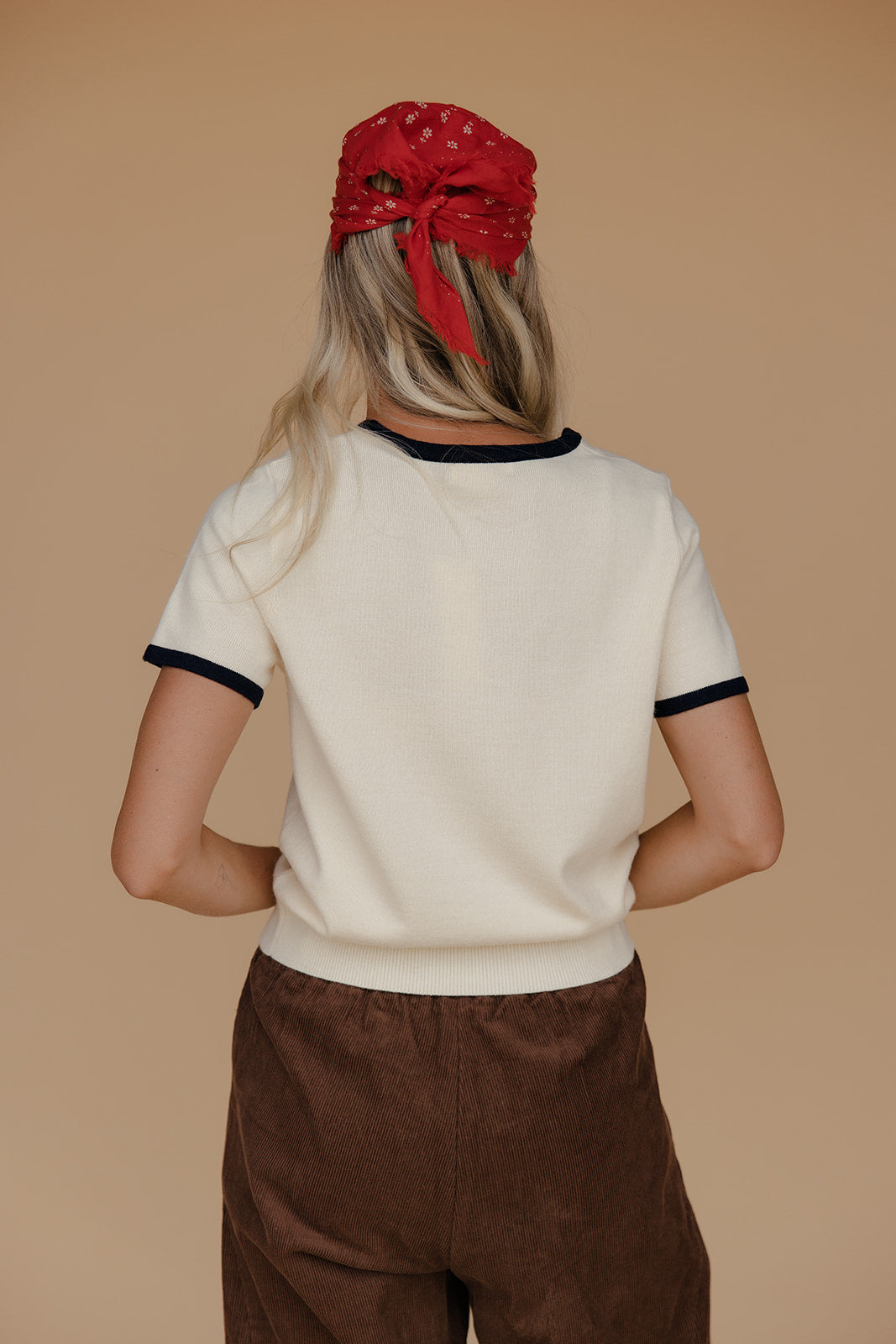 Off the Clock Ringer Tee