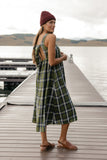 Dockside Plaid Midi