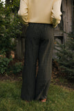 The Fine Print Check Pants