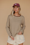 Cozy Cabin Stripe Top