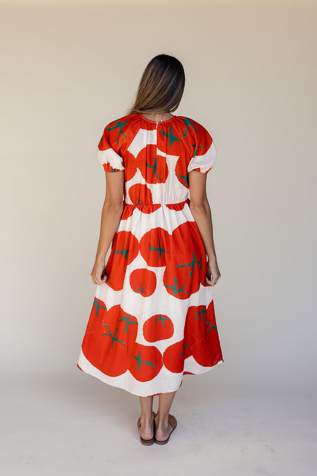 The Tuscany Tomato Dress
