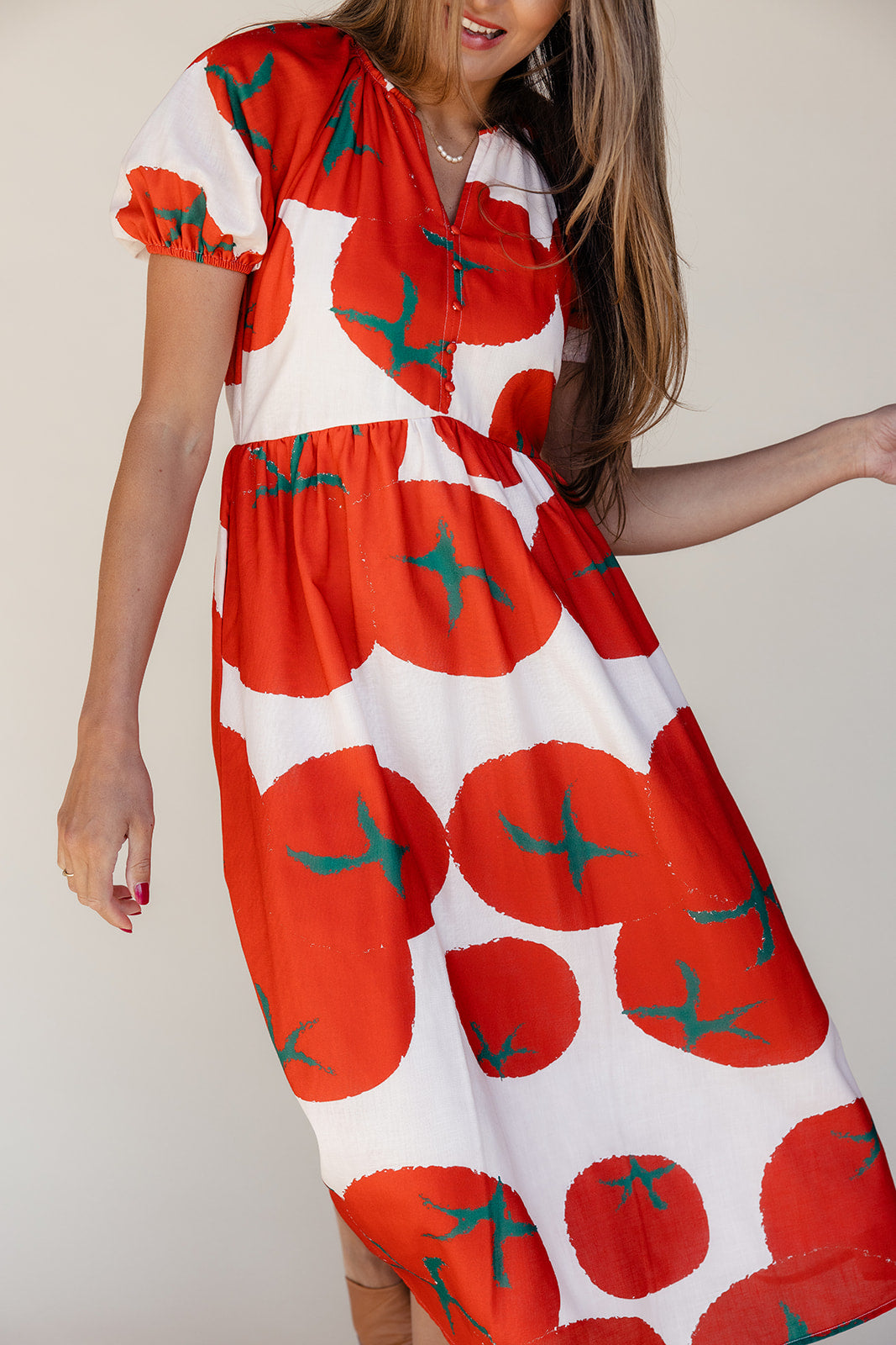 The Tuscany Tomato Dress
