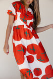The Tuscany Tomato Dress