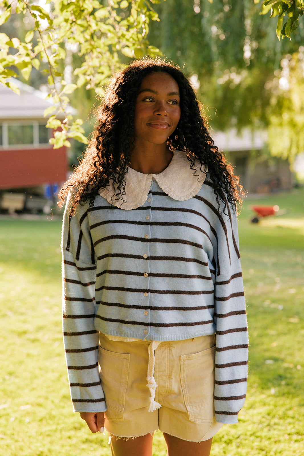 A Single Moment Button Up Cardigan