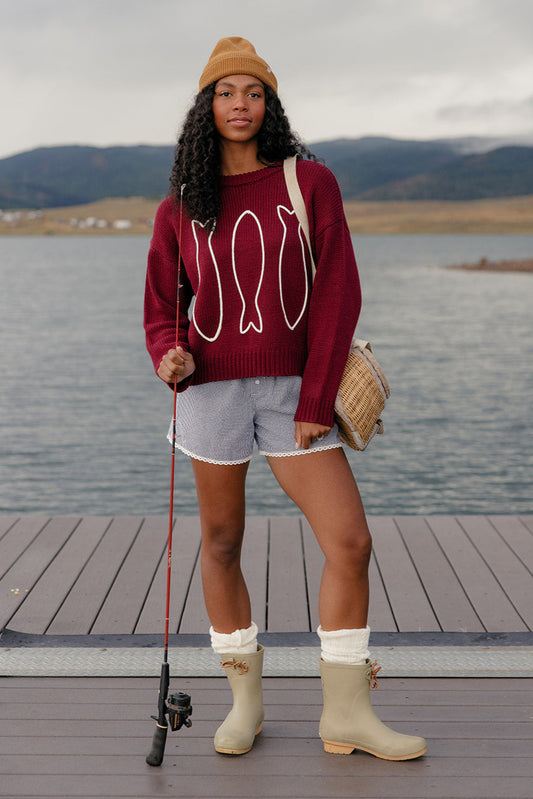 Cozy Currents Sweater