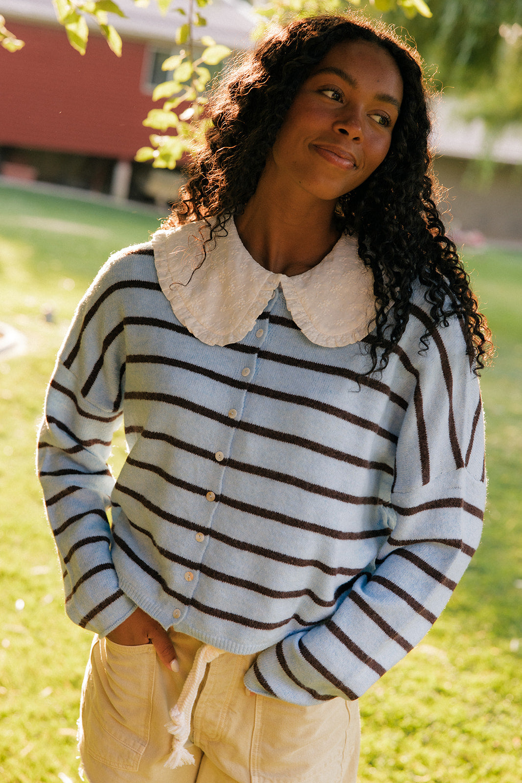A Single Moment Button Up Cardigan