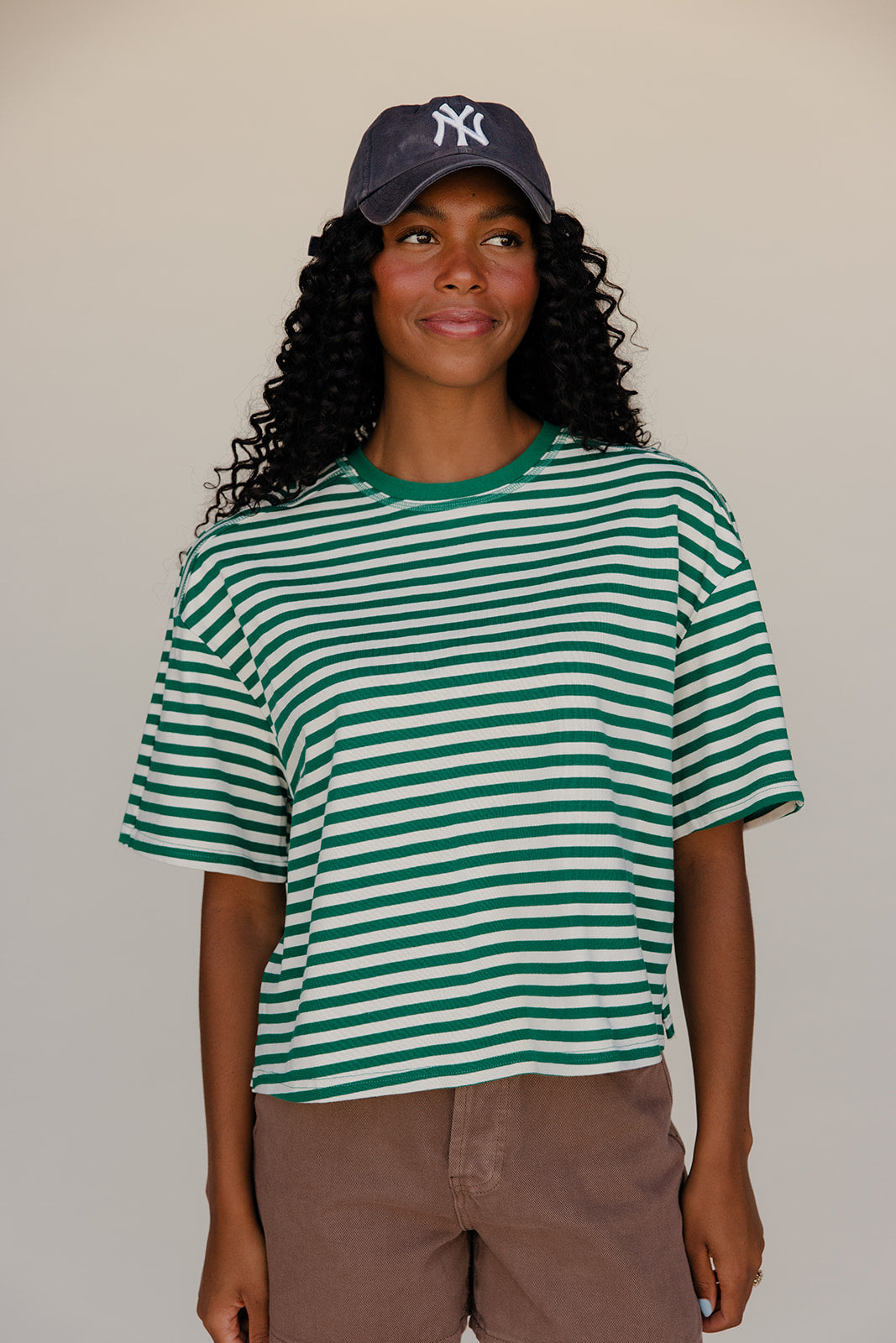 Lucky Stripe Relaxed Tee