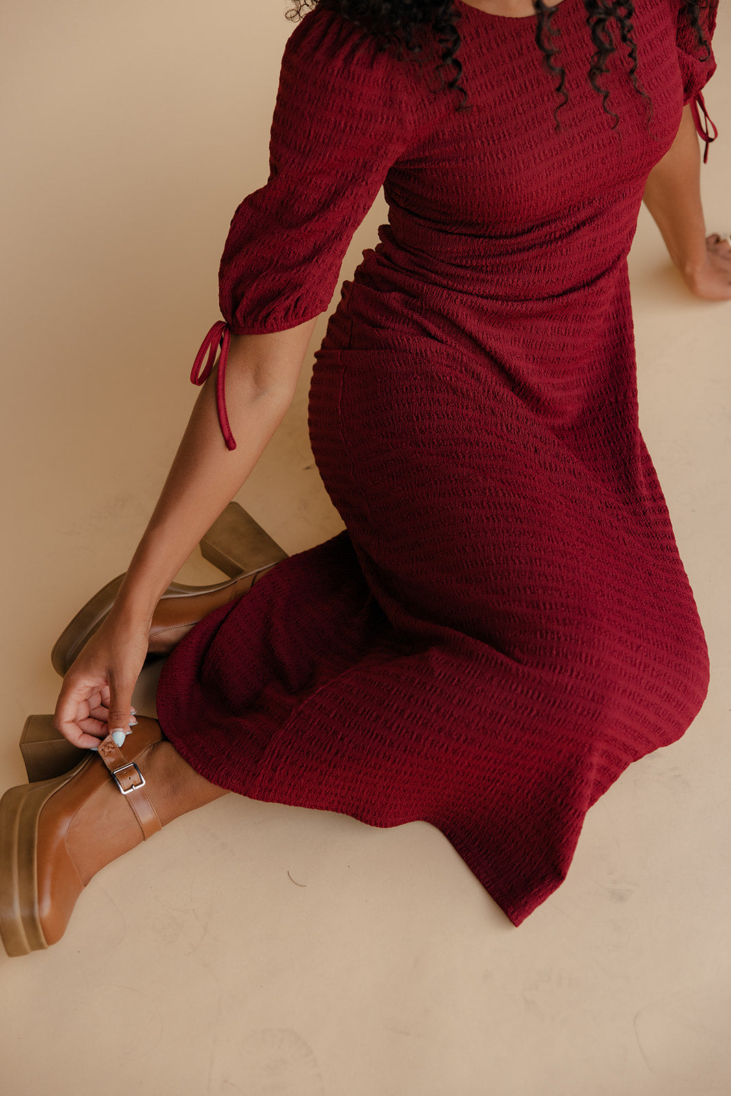 Marceline Textured Dress