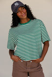 Lucky Stripe Relaxed Tee