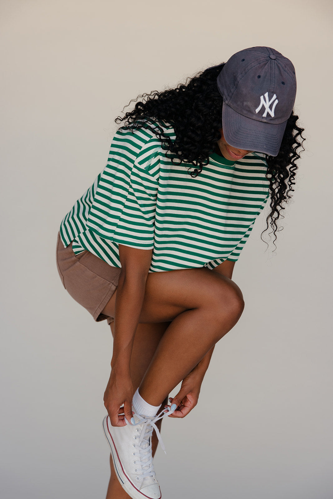 Lucky Stripe Relaxed Tee