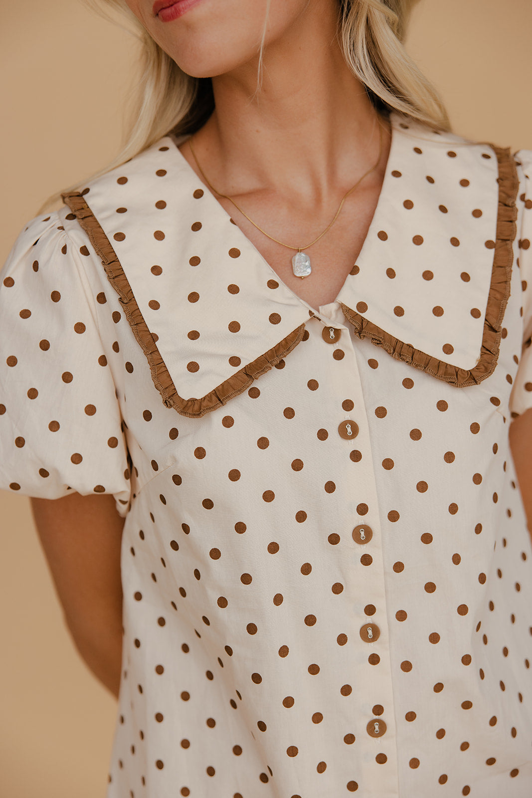 Sunday Brunch Dot Dress