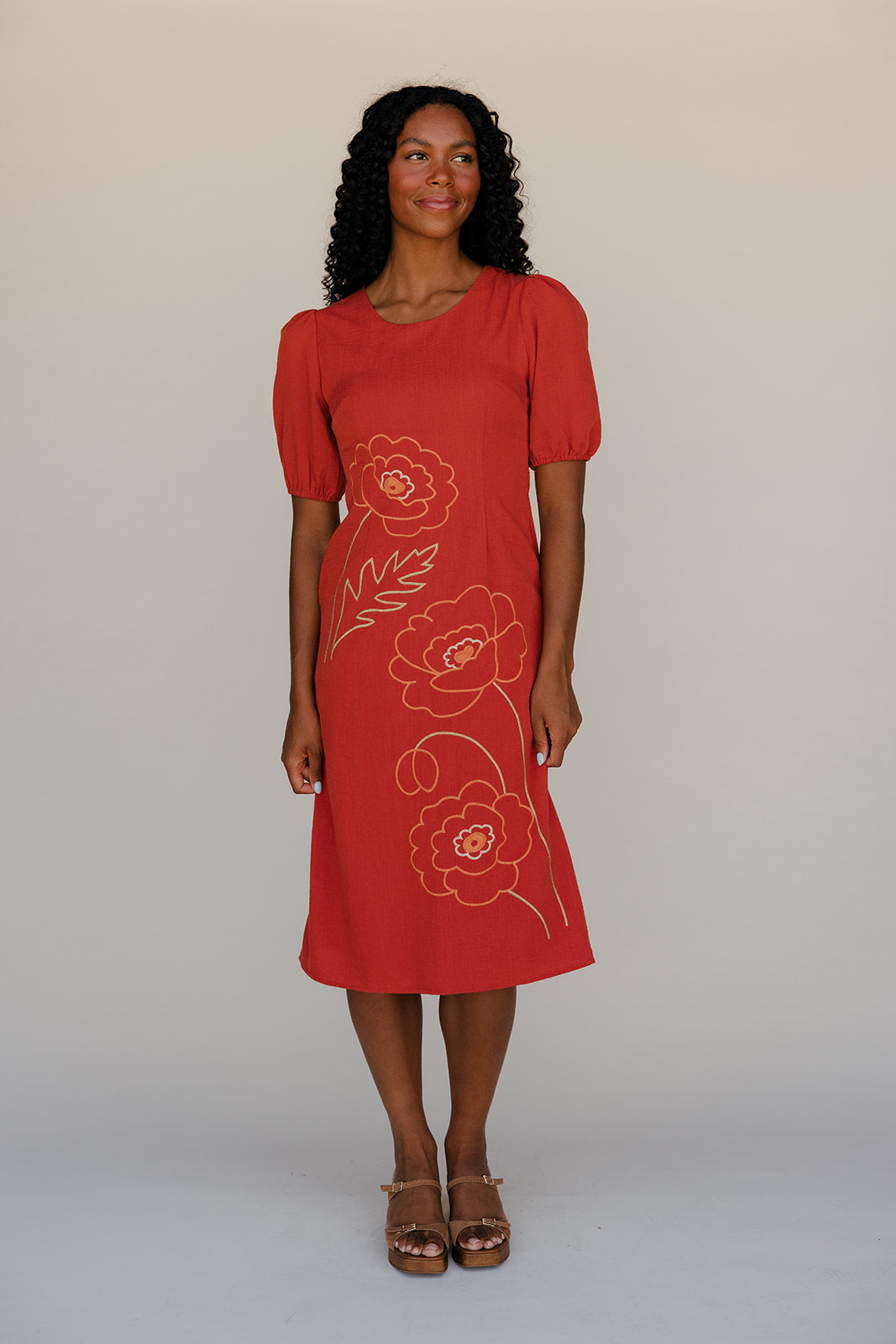 Scribble + Bloom Floral Dress