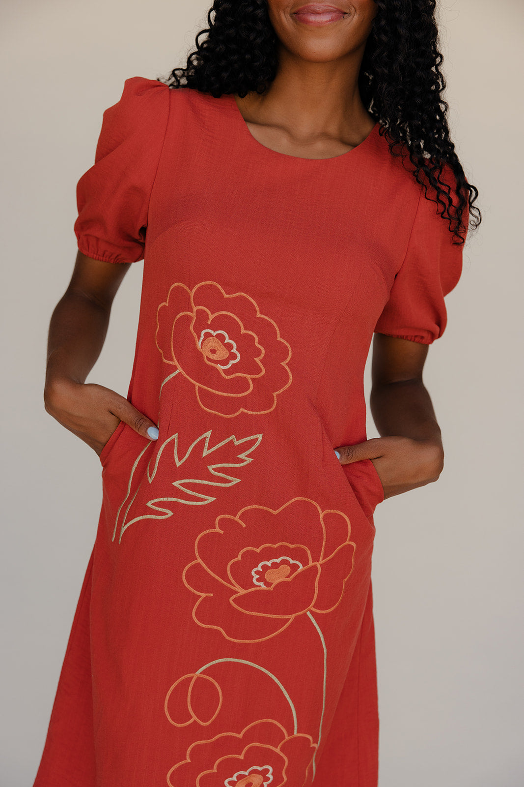 Scribble + Bloom Floral Dress