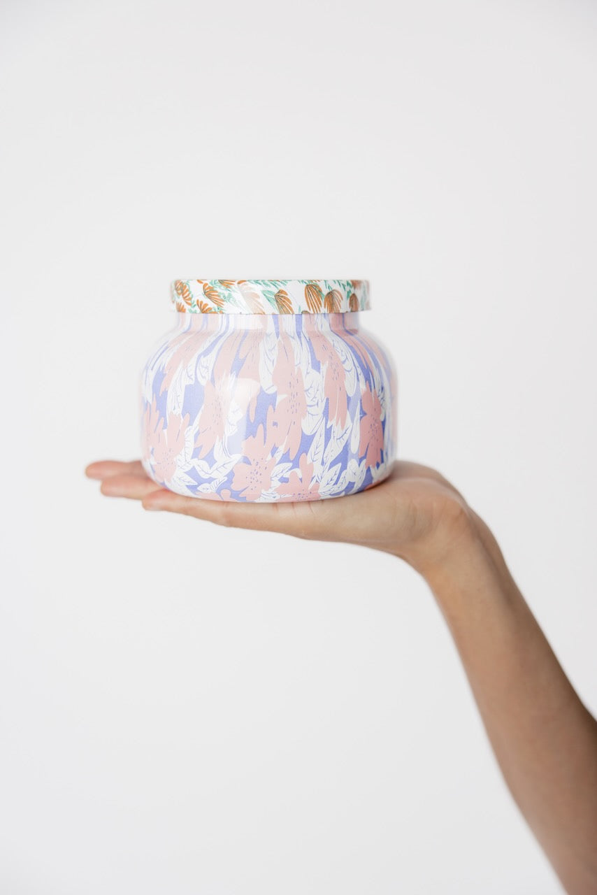 Capri Blue Pattern Play Volcano Candle