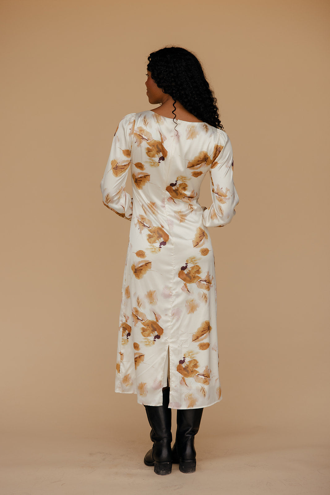 Fallen Leaves Maxi Dress