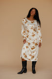 Fallen Leaves Maxi Dress