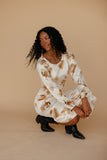 Fallen Leaves Maxi Dress