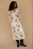Fallen Leaves Maxi Dress