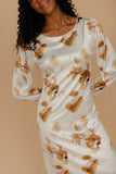 Fallen Leaves Maxi Dress