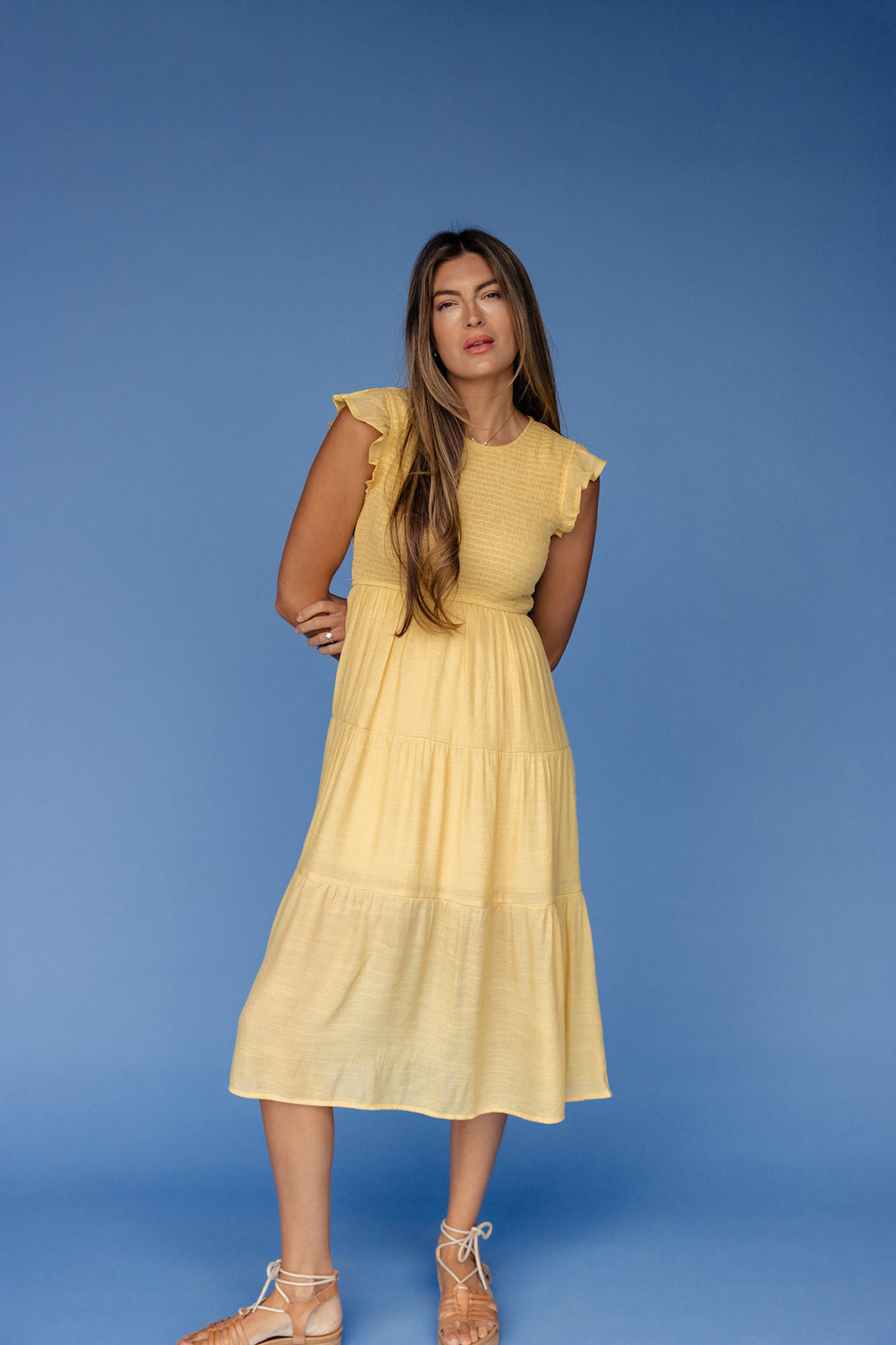 They Shine for You Tiered Midi