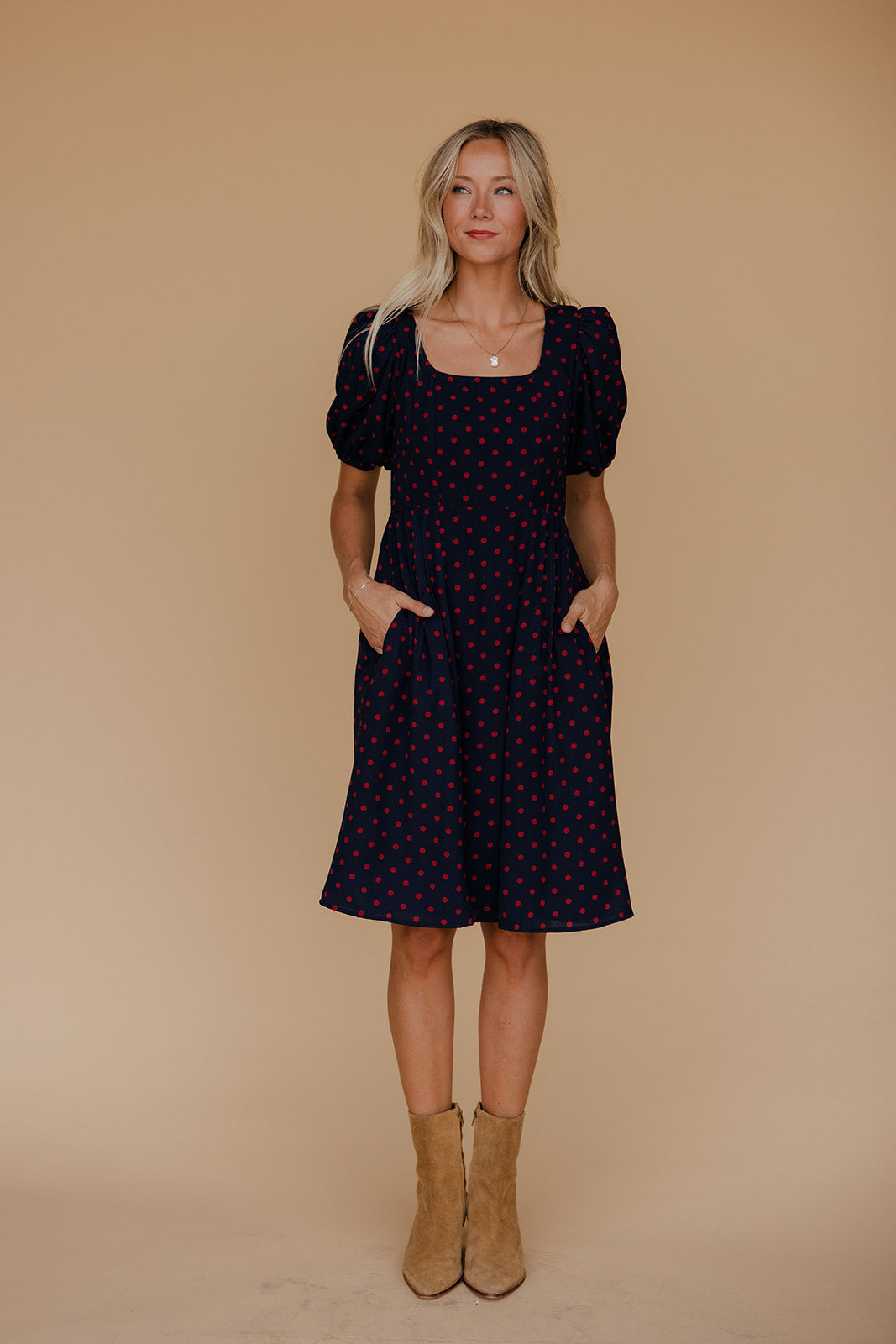 Lady Luck Puff Sleeve Dress