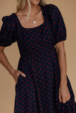 Lady Luck Puff Sleeve Dress