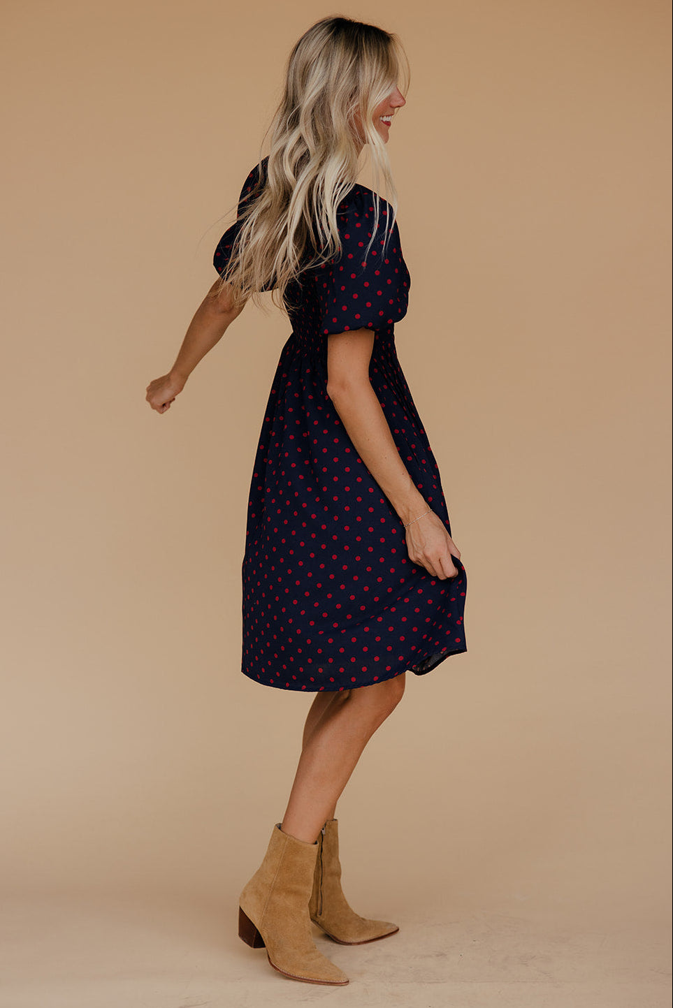 Lady Luck Puff Sleeve Dress