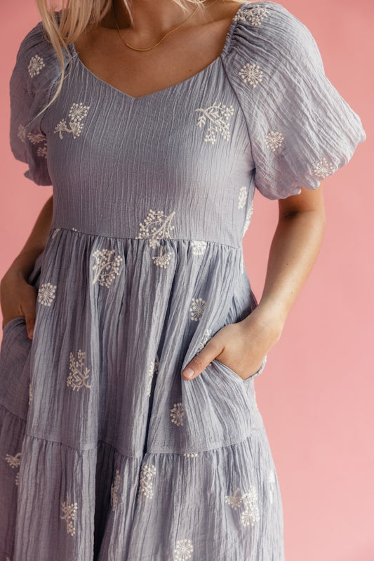 Marisette Embroidered Dress