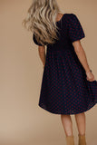 Lady Luck Puff Sleeve Dress