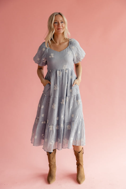 Marisette Embroidered Dress