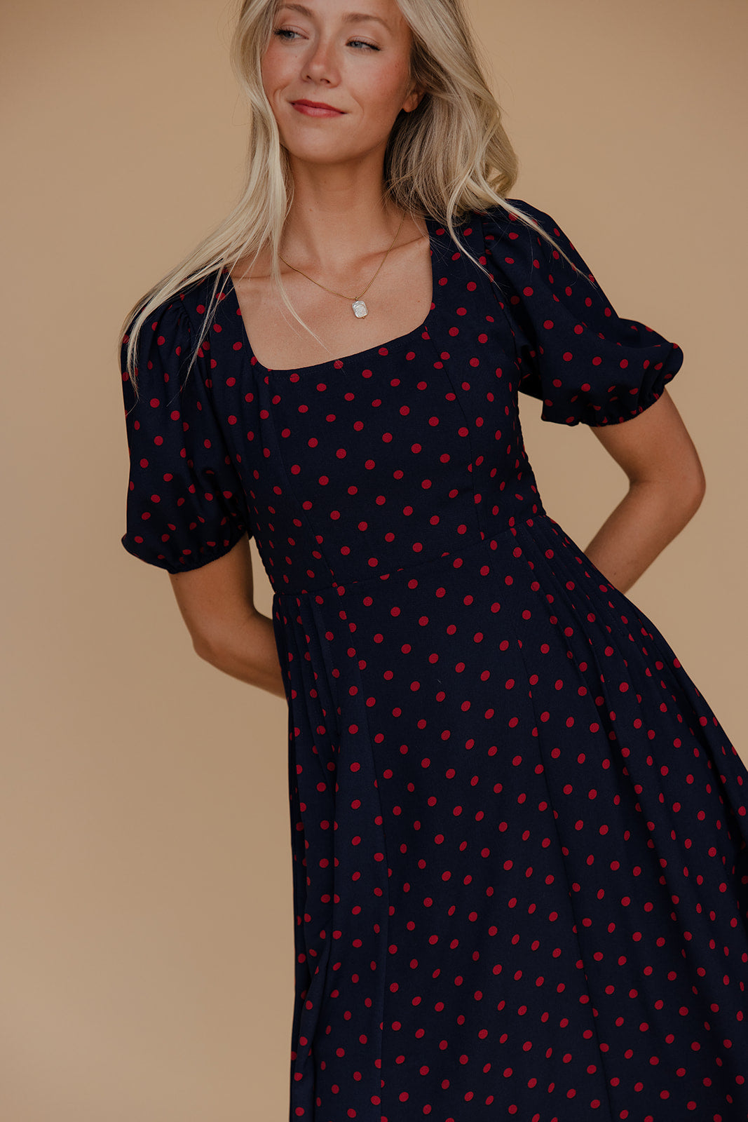 Lady Luck Puff Sleeve Dress