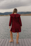 All the Frills Collared Dress