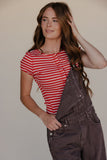 Free People Most Wanted Striped Cardi