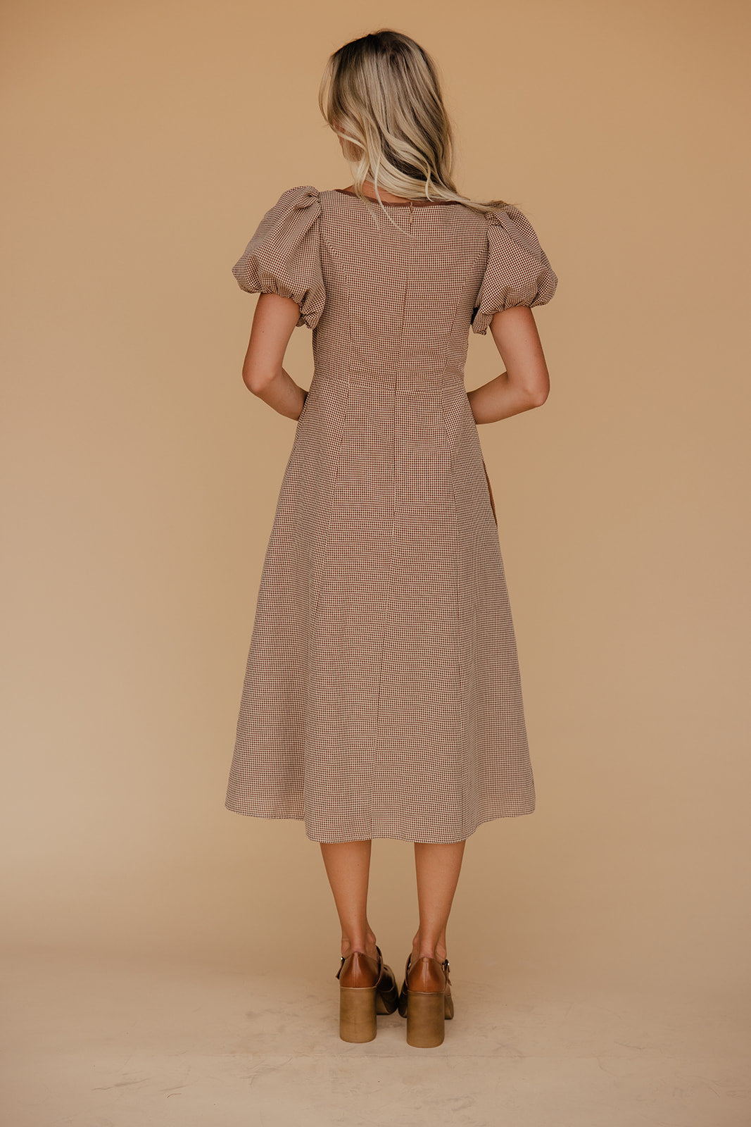 Hattie Gingham Dress