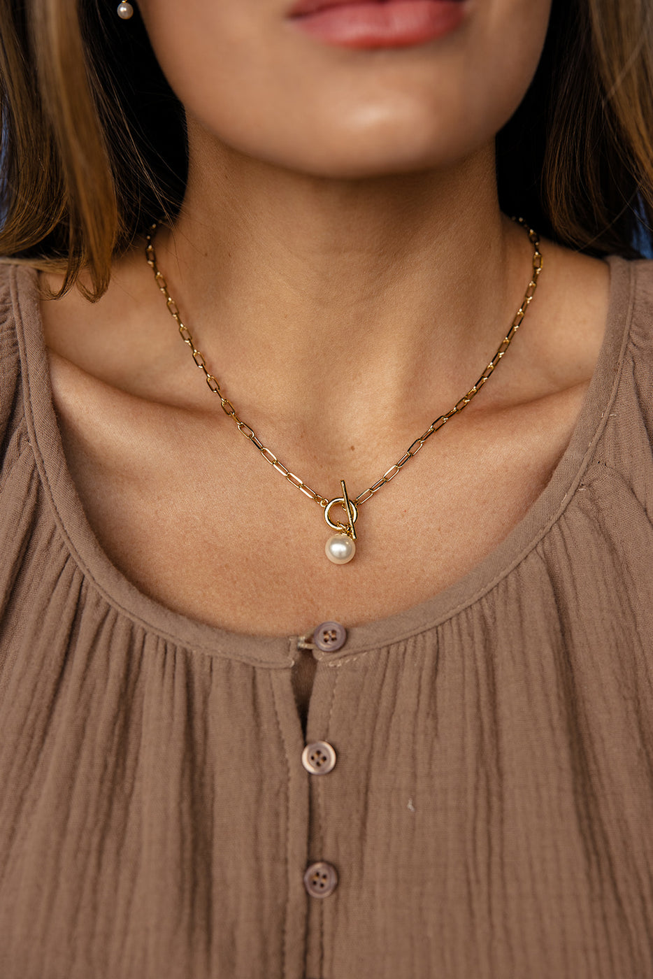 Cordelia Pearl Necklace