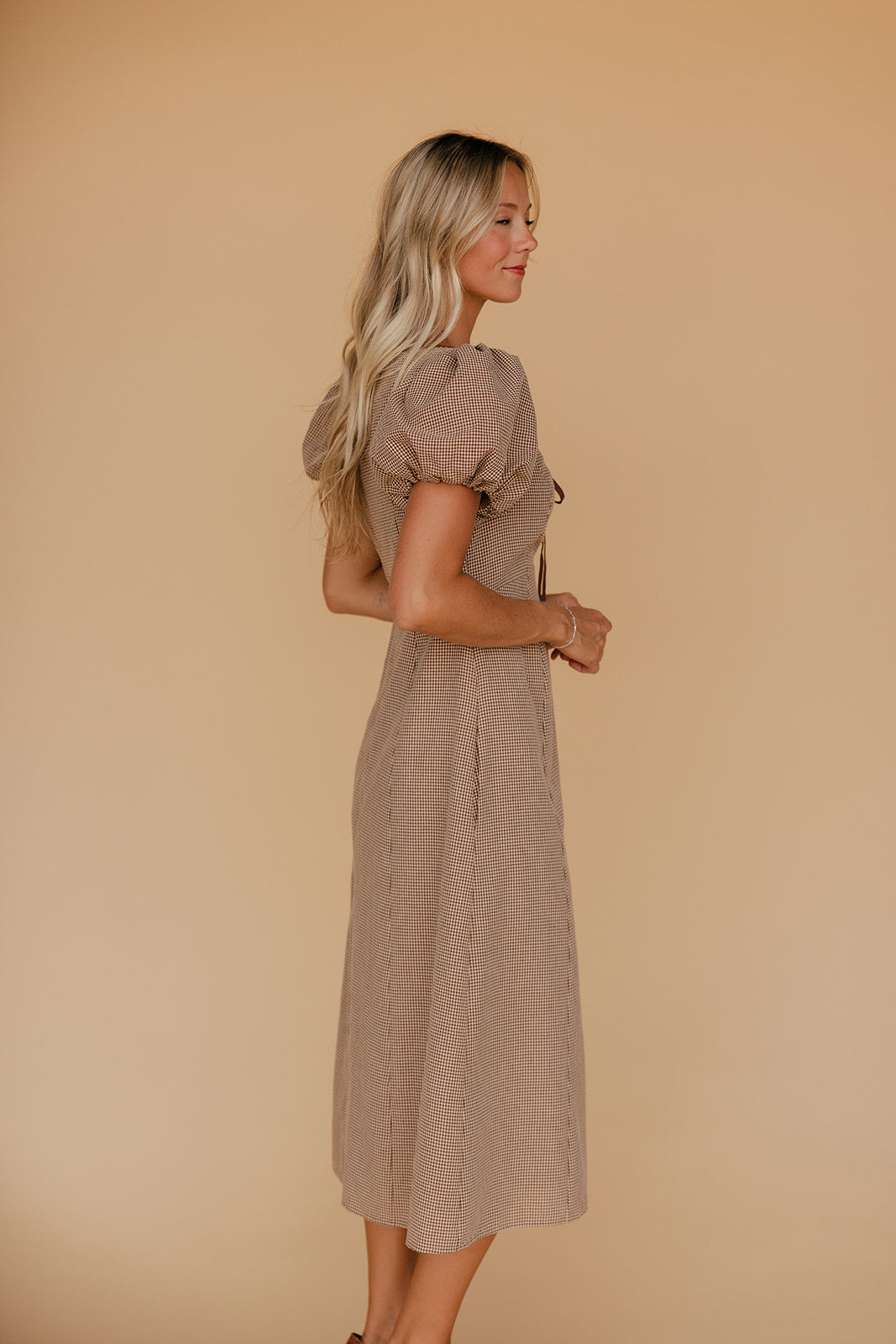 Hattie Gingham Dress