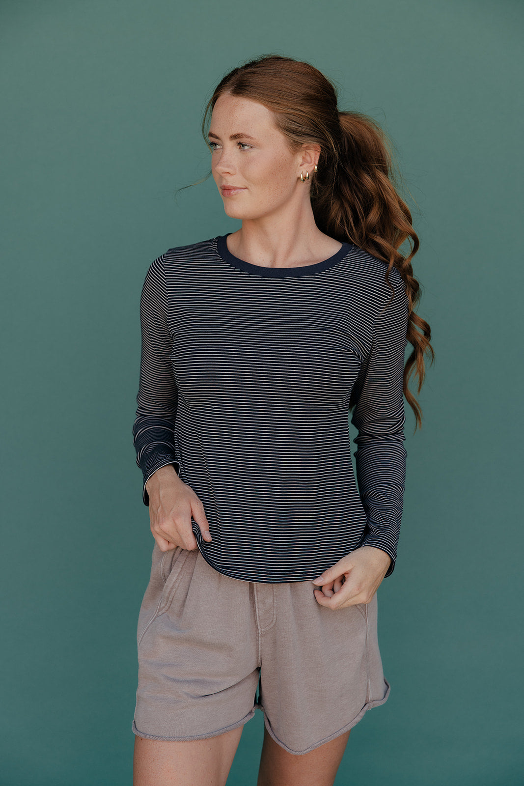 The Weekend Stripe Long Sleeve