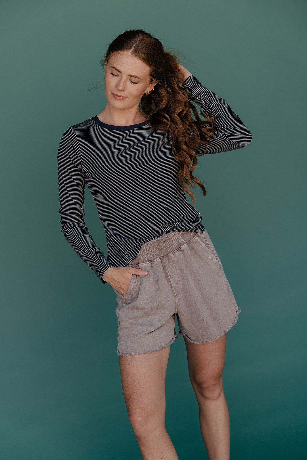 The Weekend Stripe Long Sleeve