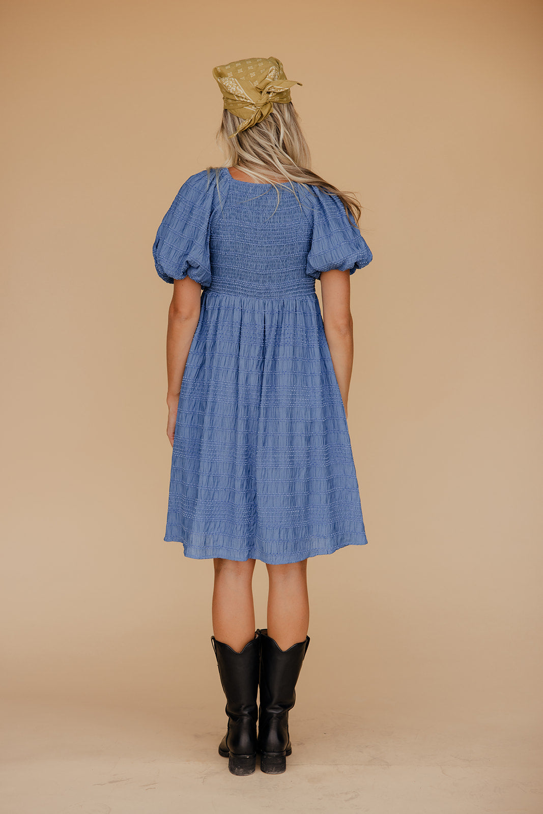 Blue Jean Baby Midi Dress