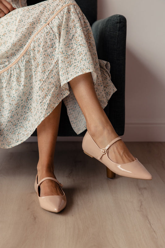 Verity Pointed Ballet Flats