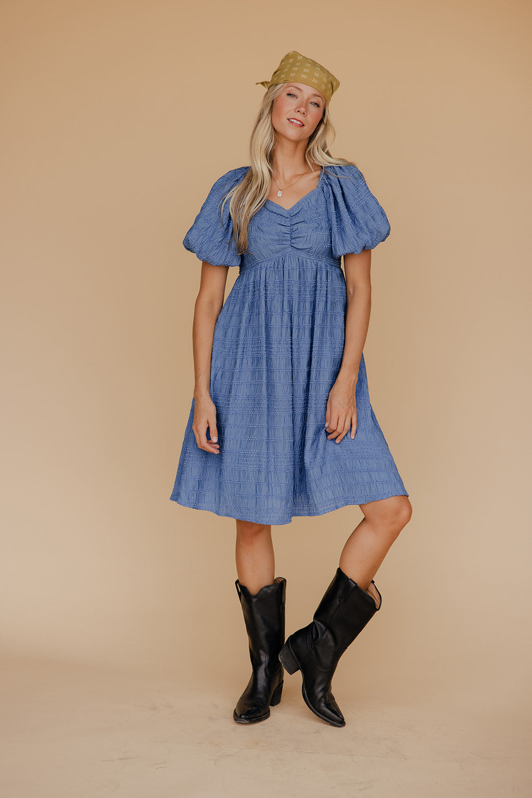 Blue Jean Baby Midi Dress
