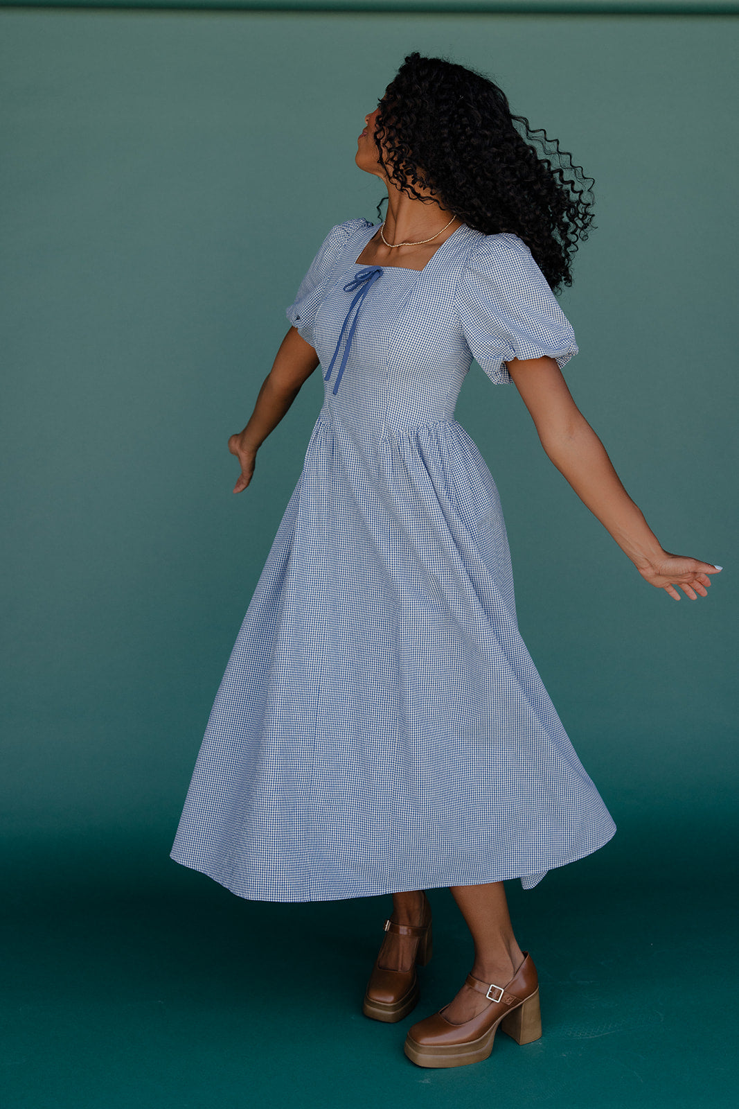 Blueberry Grove Midi Dress