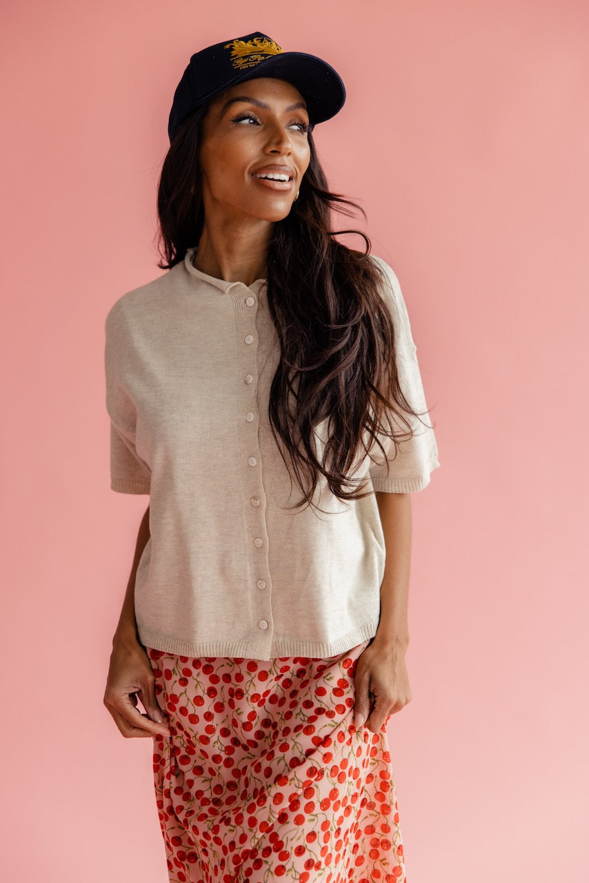 The Essential Short Sleeve Cardi