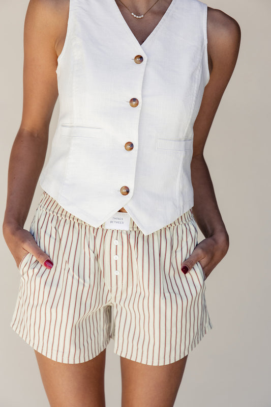 About Time Striped Boxers