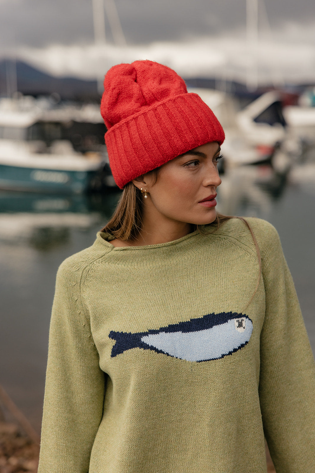 Free People Coast Line Beanie