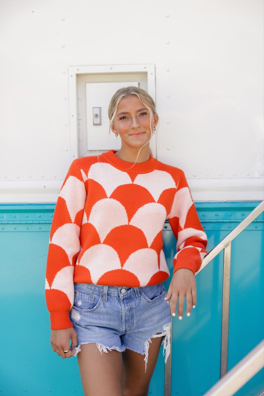 Scalloped Sweater | ROOLEE